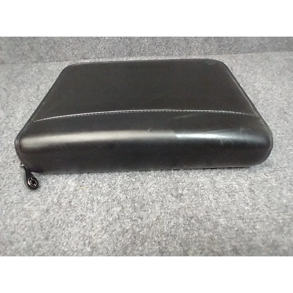 Franklin Covey Planner Compact Black Simulated Leather Zipper Binder
